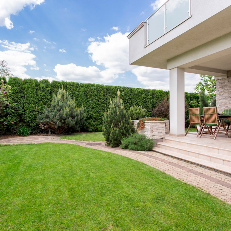 Suburban semi-detached house