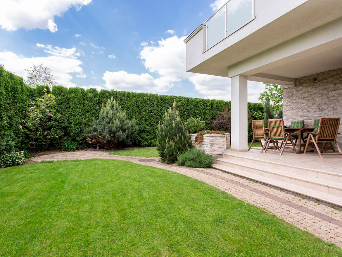 Suburban semi-detached house