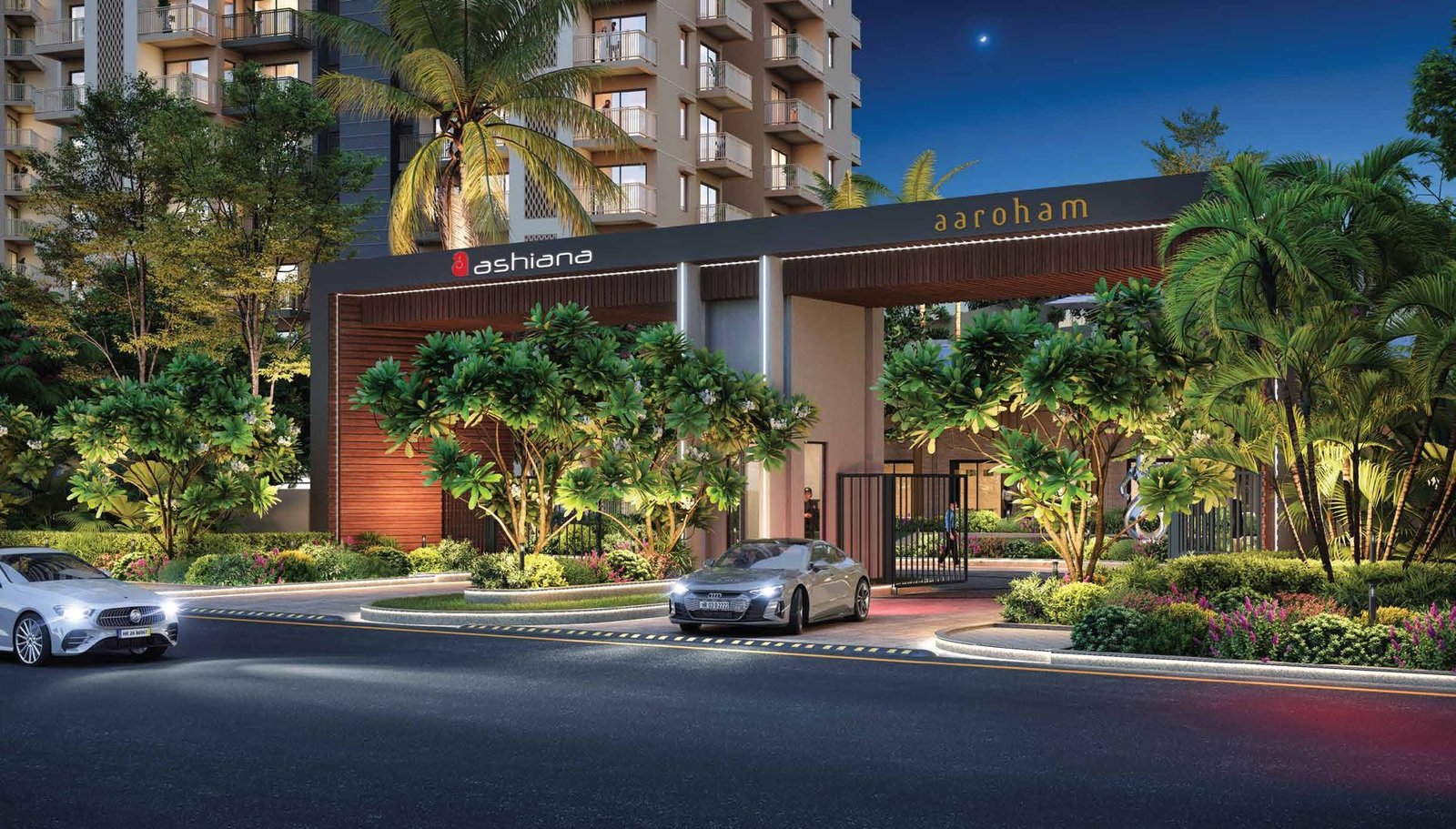 02-aaroham-entrance Ashiana Aaroham Phase III – Sector 80, New Gurugram