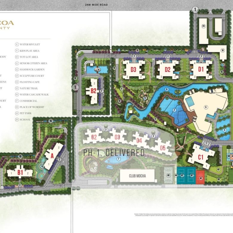 County Group Cocoa County – Sector 88A, Dwarka Expressway