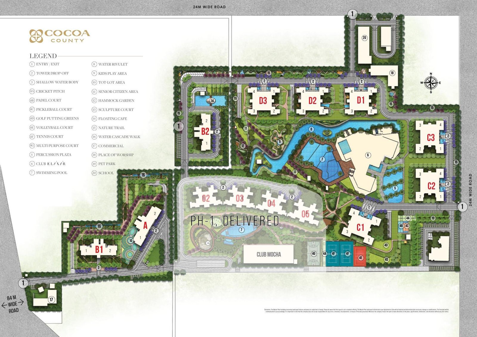 County Group Cocoa County – Sector 88A, Dwarka Expressway