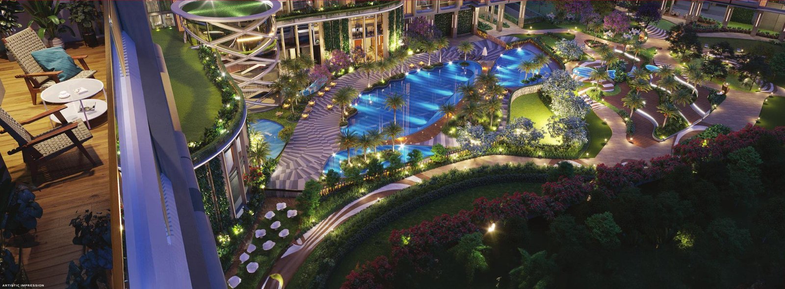 03-sarvam-central-greens-aerial Signature Global Sarvam – Sector 37D, Dwarka Expressway