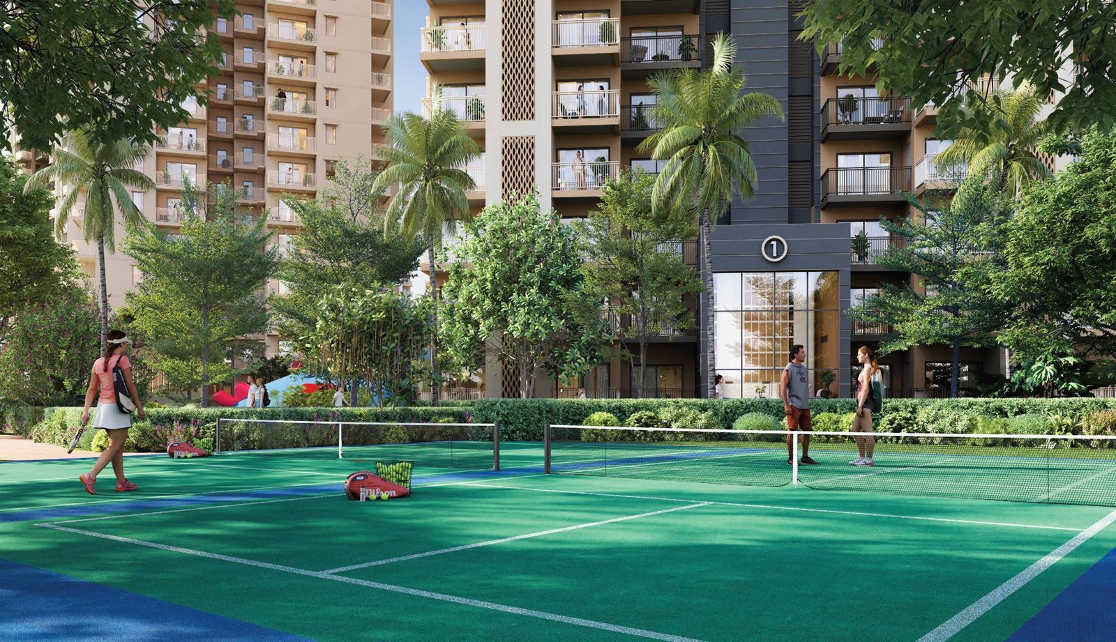 08-aaroham-tennis-pickleball Ashiana Aaroham Phase III – Sector 80, New Gurugram