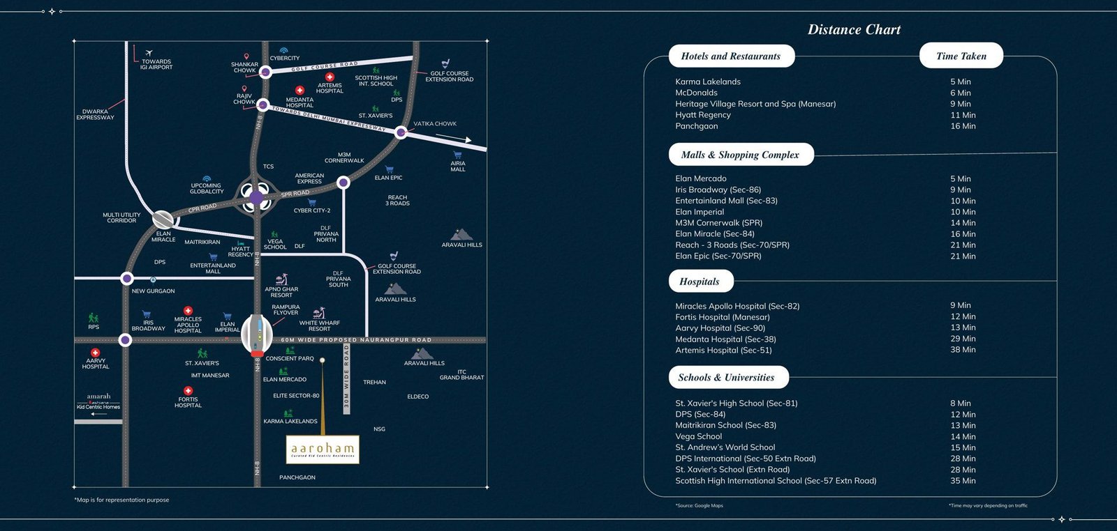 14-aaroham-location-map Ashiana Aaroham Phase III – Sector 80, New Gurugram